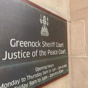 The trial at Greenock Sheriff Court continues