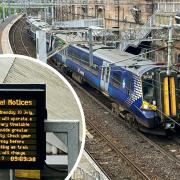 ScotRail introduced a new temporary timetable on Wednesday