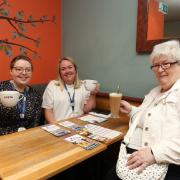 Carer Faye Cairns with Carers Gateway Inverclyde