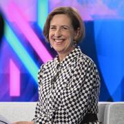 Kirsty Wark presented her last BBC Newsnight as the longest-serving presenter on the BBC Two programme. (Jeff Overs/BBC)