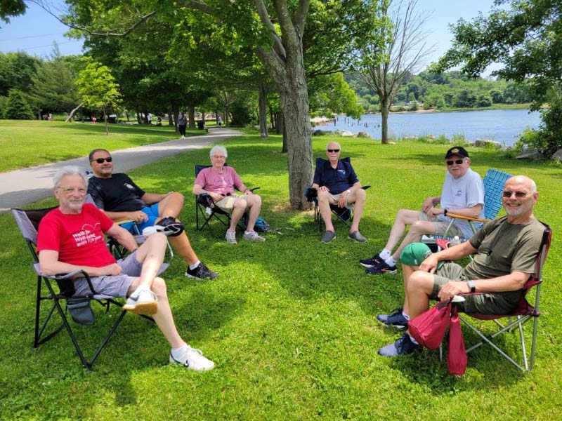 The support group Rick St. Sauveur and Cliff Karten started, dubbed The Stents. (Photo courtesy of Rick St. Sauveur)