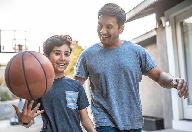 son with father - heart and vascular institute 