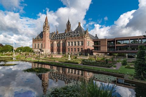 View of the Peace Palace