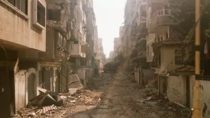 Israeli tank on gaza streets