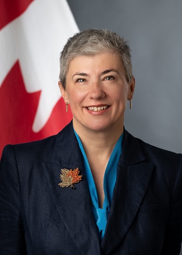 Natalka Cmoc, Ambassador of Canada to Ukraine