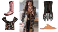 Vintage fashion finds: Annmarie O'Connor on how she wears boho chic