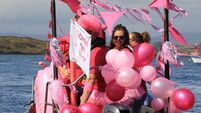 In the pink in Baltimore with Women on the Water festivities 