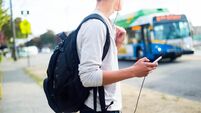 Guy Waiting for the Bus