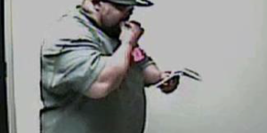 A still from a surveillance video showing Phillip Cutler.
