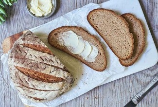 Jeffrey's Sourdough Rye Bread