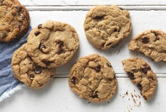 Vegan Chocolate Chip Cookies