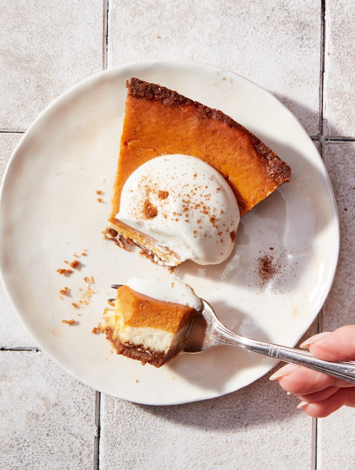 Pumpkin Cheesecake Pie