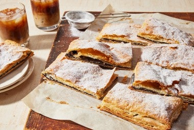 Giant Sheet Pan Chocolate Croissant 