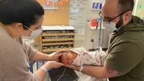 Image for story: Tacoma baby delivered through rare delivery method that could have been 'major emergency' 