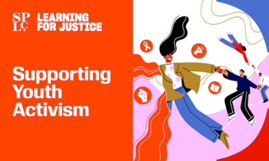 Supporting Youth Activism Webinar Artwork