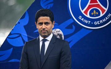 Nasser Al-Khelaïfi, président du PSG devrait porter la flamme olympique le 22 juillet à Vigneux-sur-Seine lors de la 64e étape du relais. Photo: B.Fernandez/Icon Sport