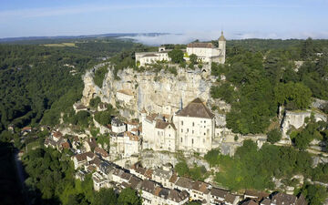 L'épée Durandal était abritée dans la cité de Rocamadour (Lot). STOCK