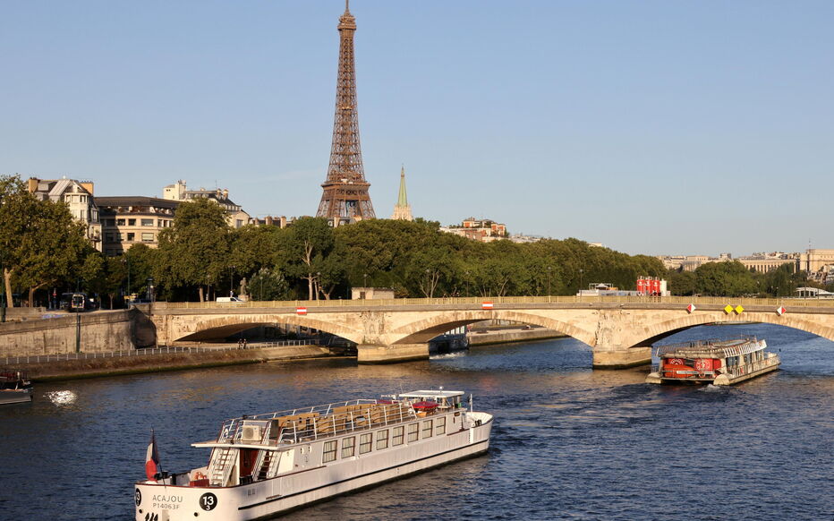 Une première répétition de la cérémonie d'ouverture, avec un convoi de bateaux sur la Seine, avait eu lieu en juillet 2023. LP/Delphine Goldsztejn