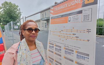 Nangis (Seine-et-Marne), mercredi 3 juillet. Franceline, électrice de gauche, votera LR à contre-coeur au second tour dimanche. LP/Sébastien Blondé