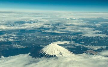 Des frais de 2000 yens (11,50 euros) sont dorénavant exigés pour fouler un sentier qui mène au sommet du mont Fuji (Illustration). AFP/Philip FONG.
