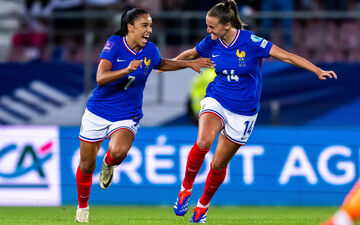 La Parisienne Sakina Karchaoui a ouvert le score d'une frappe sublime à trente mètres. Bildbyran/Icon Sport