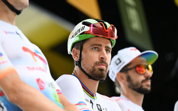 Peter Saga, ici lors du dernier Tour de France, va retrouver la course sur route le temps du Tour de Hongrie. Photo Icon sport