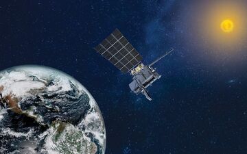 Baptisé GOES-U, le nouveau satellite américain a été envoyé en orbite géostationnaire à environ 35 000 km au-dessus de la Terre. (Illustration) DR