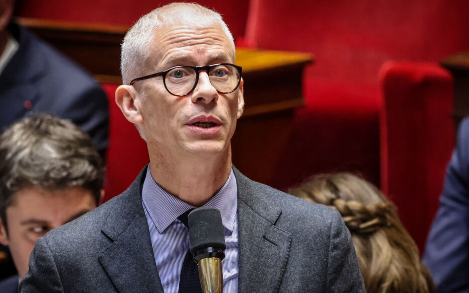 Paris (VIe), le 12 mars. Franck Riester, ancien maire de Coulommiers et ex-député de la 5e circonscription de Seine-et-Marne, fait partie des macronistes pour lesquels les élections législatives risquent d'être compliquées. LP/Fred Dugit