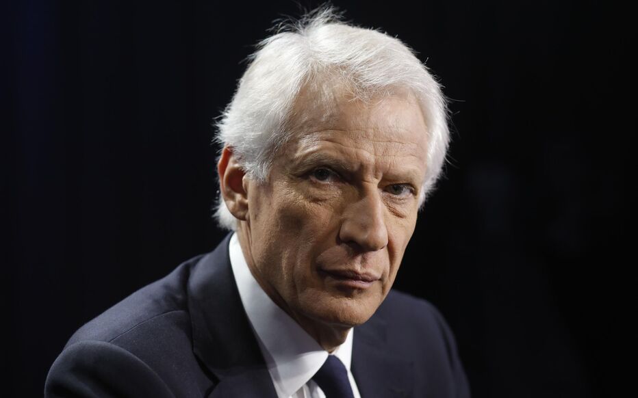 Dominique de Villepin était l'invité de LCI jeudi soir. LP/Olivier Corsan