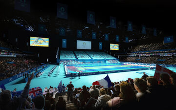 La nageuse Océane Carnez ne participera finalement pas aux JO, dont les épreuves de natation se tiendront à Paris La Défense Arena. 
(Crédits Paris 2024)