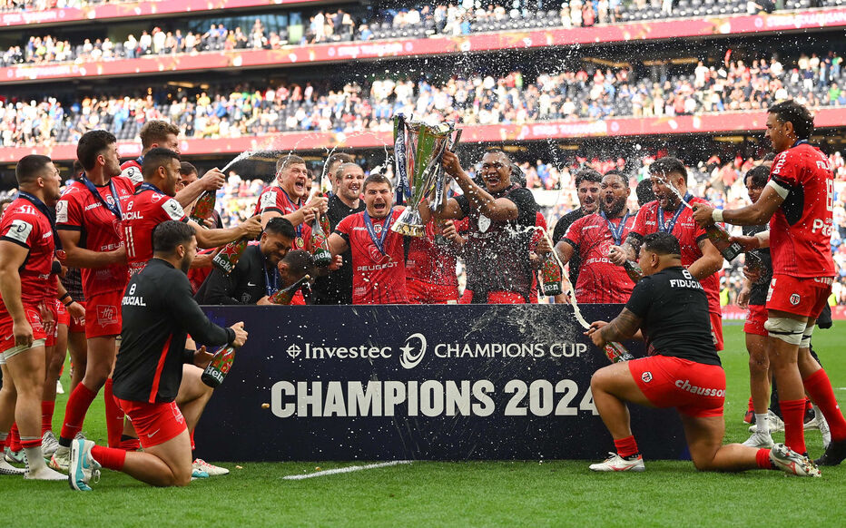 Tenants du tire, les Toulousains entameront leur campagne de Champions Cup en recevant l'Ulster, en décembre (Brendan Moran/Sportsfile).