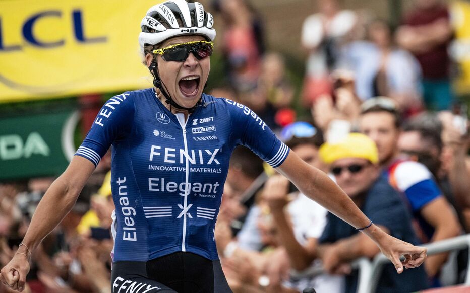 Yara Kastelijn a été impressionnante sur la fin de course. (Photo by Jeff PACHOUD / AFP)