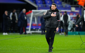 Pierre Sage, entraineur de l'OL après la défaite face au PSG en finale de la Coupe de France. Icon Sport