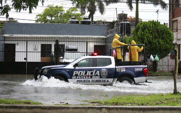 L'ouragan Béryl a touché le Yucatan en faisant d'importants dégâts matériels. Icon Sport/Alberto Valdez