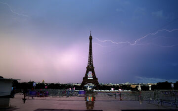 Un orage a parcouru le sud de Paris ce jeudi à l'aube. Icon sport/PA Images/David Davies