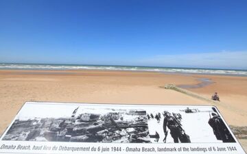 Omaha Beach arrive en tête des 30 plages les plus « instagrammées » de France cet été 2024 avec pas moins de 169 895 publications, tandis qu’Utah Beach, en deuxième position, génère 55 020 publications. LP/Olivier Boitet