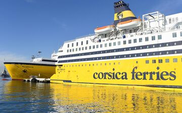 La compagnie Corsica ferries est contrainte de payer une amende de 48 000 euros. AFP/NICOLAS TUCAT
