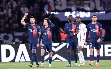 Vitinha, Danilo Pereira et Gonçalo Ramos, les trois Portugais étaient titulaires de la finale de la coupe de France PSG-OL. Les portugais ont participés à la victoire 2-1.
Photo: PLecoeur