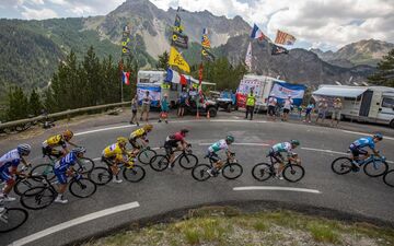 La 19e étape, au départ d'Embrun promet un beau parcours dans la haute montagne. LP/Yann Foreix