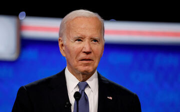 Lors du débat l'opposant à Donald Trump, Joe Biden a inquiété de nombreux observateurs concernant son état de santé. REUTERS / Marco Bello
