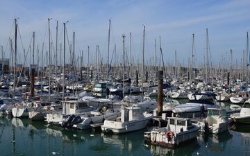 Le port de plaisance de La Rochelle (ici en mars 2022) met en place un plan pour empêcher les noyades. LP/Amélia Blanchot