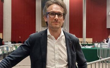 «On peut encore aller chercher des abstentionnistes», a lancé le candidat du Nouveau Front populaire, le député LFI sortant Arnaud Le Gall (ici à l'Assemblée le 12 mars), en appelant à la mobilisation au second tour. LP/Thibault Chaffotte