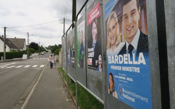 Saint-Just-en-Chaussée, le 3 juillet. Si, comme dans de nombreuses villes du département, le Rassemblement national est arrivé en tête dans le chef-lieu du Plateau picard, c'est surtout l'abstention qui l'a emporté. Avec 56,2% seulement de votants, c'est la quatrième ville de l'Oise dans laquelle les électeurs ont le moins voté. LP/Armelle Camelin