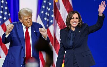 Donald Trump et Kamala Harris vont débattre cette nuit à la télévision. Peut-être leur seul débat de la campagne présidentielle américaine. AFP/Kamil Krzaczynski/Mandel Ngan