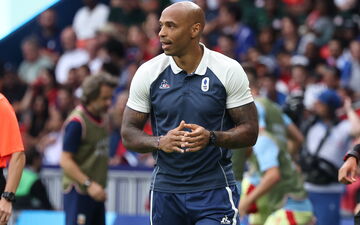 Médaillé d'argent aux JO de Paris avec les Bleus, Thierry Henry est resté sélectionneur de l'équipe de France Espoirs pendant un an. LP/Frédéric Dugit