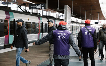 Paris, en juin. La mobilisation des agents pour la période des Jeux entraîne des réductions d'effectifs pour cause de congés avant le 21 juillet. Seule la ligne B devrait y échapper jusqu'au 14 juillet, en raison de la Japan Expo. LP/Arnaud Dumontier