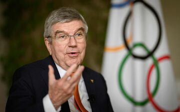 Thomas Bach est président du Comité international olympique depuis 2013. AFP/Gabriel Monnet