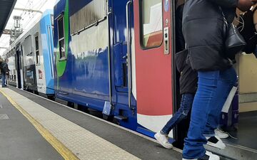 L'extorsion a eu lieu vendredi dans le RER D entre Orry-la-Ville et Survilliers (Archives). LP