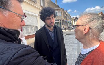 Breteuil, le mercredi 19 juin. Victor Habert-Dassault a été éliminé, ce dimanche 7 juillet, au second tour des élections législatives. LP/Patrick Caffin