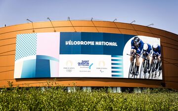 Le Vélodrome national de Saint-Quentin-en-Yvelines est un équipement sportif de très haut niveau taillé pour accueillir les grandes compétitions internationales comme à partir de ce lundi les JO de Paris. Icon Sport/ANP